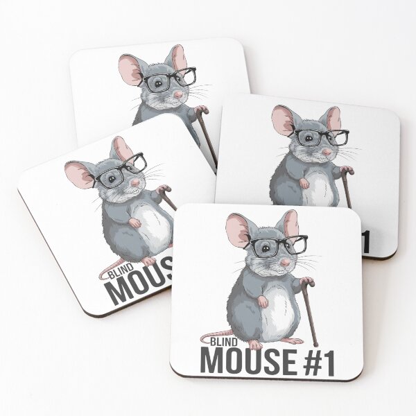 Item preview, Blind Mice Matching Halloween Funny Mouse Costume designed and sold by Merch-Kitsune.