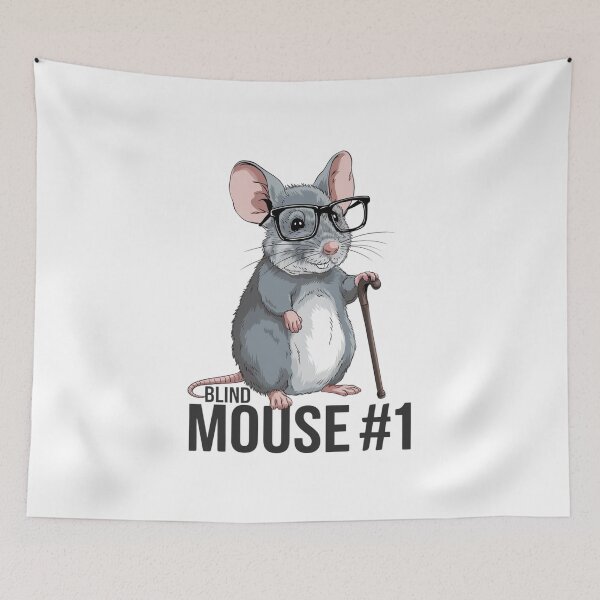Item preview, Blind Mice Matching Halloween Funny Mouse Costume designed and sold by Merch-Kitsune.