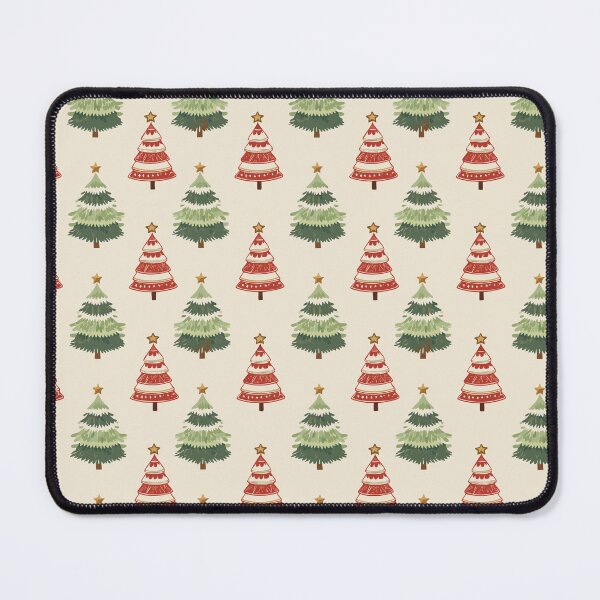 Item preview, Retro Christmas Tree Pattern designed and sold by ArtFactoryAI.