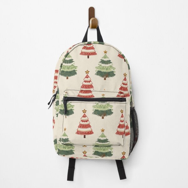 Item preview, Retro Christmas Tree Pattern designed and sold by ArtFactoryAI.