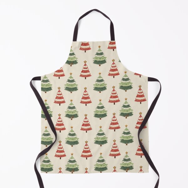 Item preview, Retro Christmas Tree Pattern designed and sold by ArtFactoryAI.