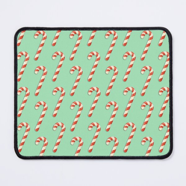 Item preview, Retro Candy Cane Pattern designed and sold by ArtFactoryAI.