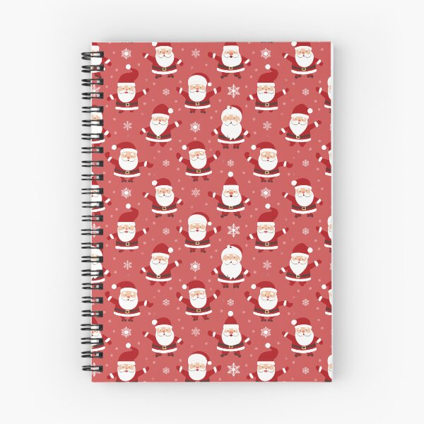 Item preview, Retro Christmas Santa Pattern designed and sold by ArtFactoryAI.