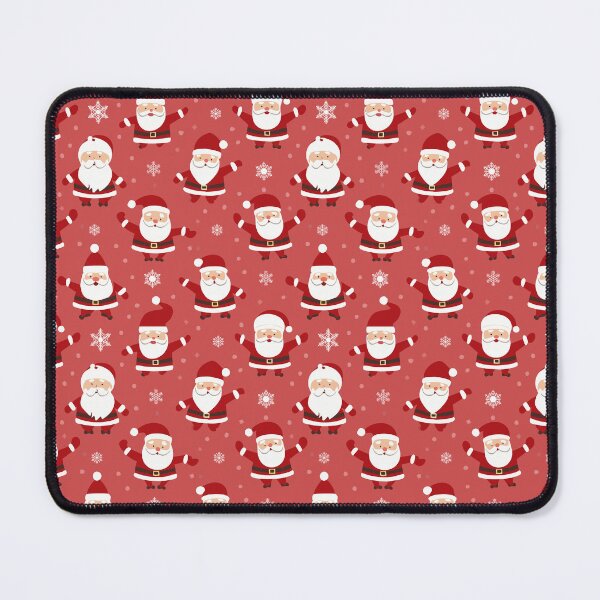 Item preview, Retro Christmas Santa Pattern designed and sold by ArtFactoryAI.