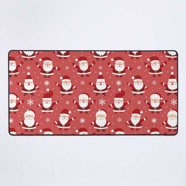 Item preview, Retro Christmas Santa Pattern designed and sold by ArtFactoryAI.