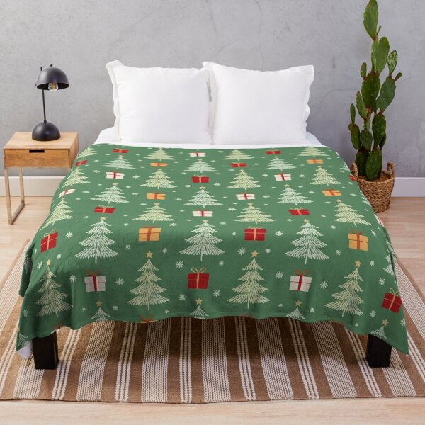 Item preview, Retro Christmas Tree Pattern designed and sold by ArtFactoryAI.
