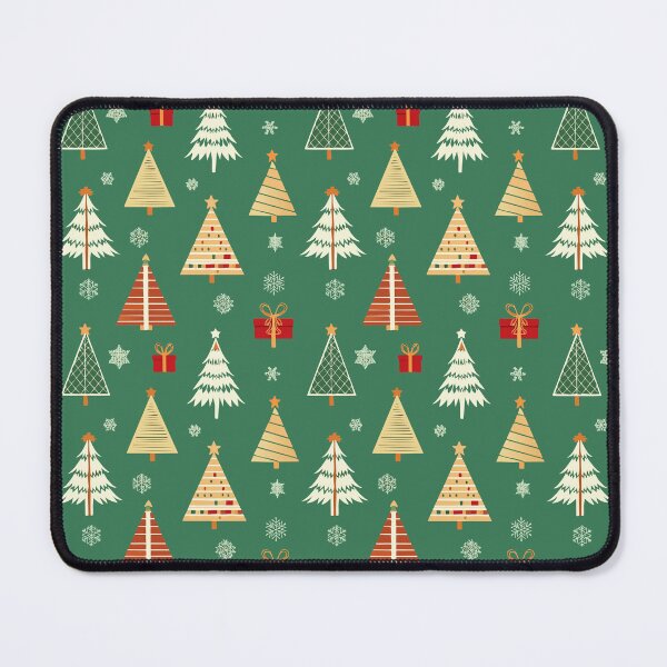 Item preview, Retro Christmas Tree Pattern designed and sold by ArtFactoryAI.