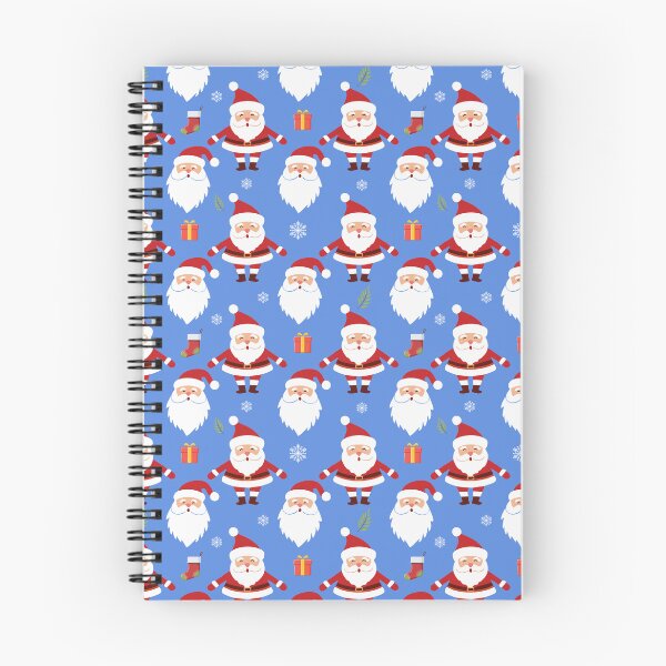 Item preview, Retro Christmas Santa Pattern designed and sold by ArtFactoryAI.