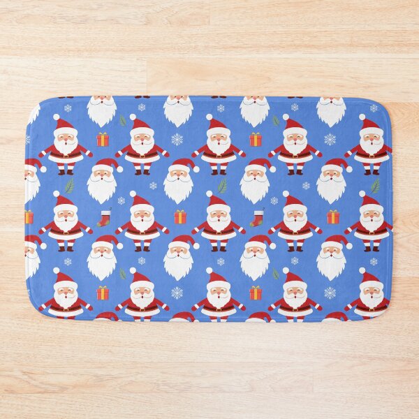 Item preview, Retro Christmas Santa Pattern designed and sold by ArtFactoryAI.