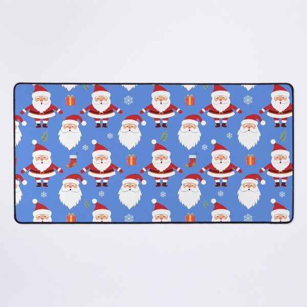 Item preview, Retro Christmas Santa Pattern designed and sold by ArtFactoryAI.