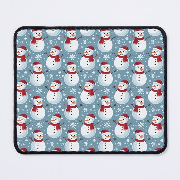 Item preview, Retro Christmas Snowman Pattern designed and sold by ArtFactoryAI.