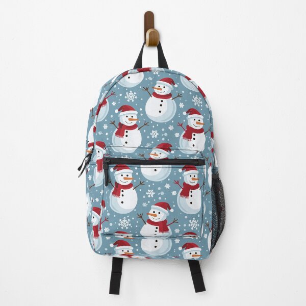 Item preview, Retro Christmas Snowman Pattern designed and sold by ArtFactoryAI.