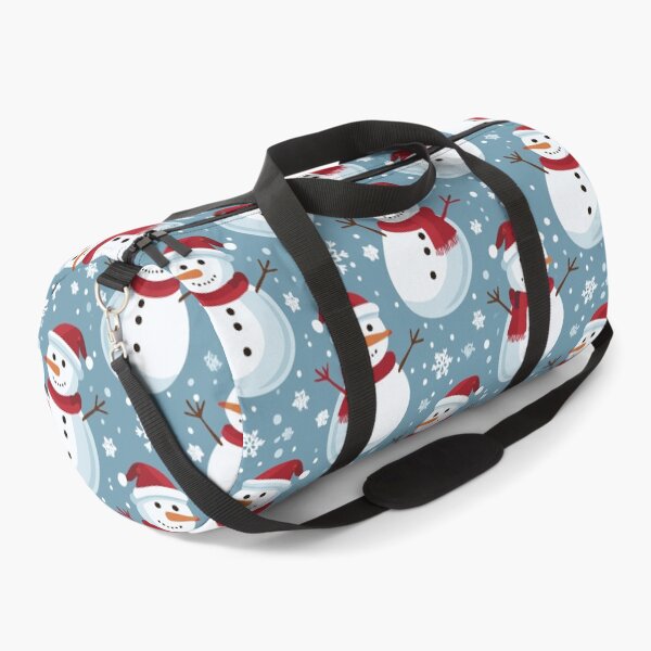 Item preview, Retro Christmas Snowman Pattern designed and sold by ArtFactoryAI.
