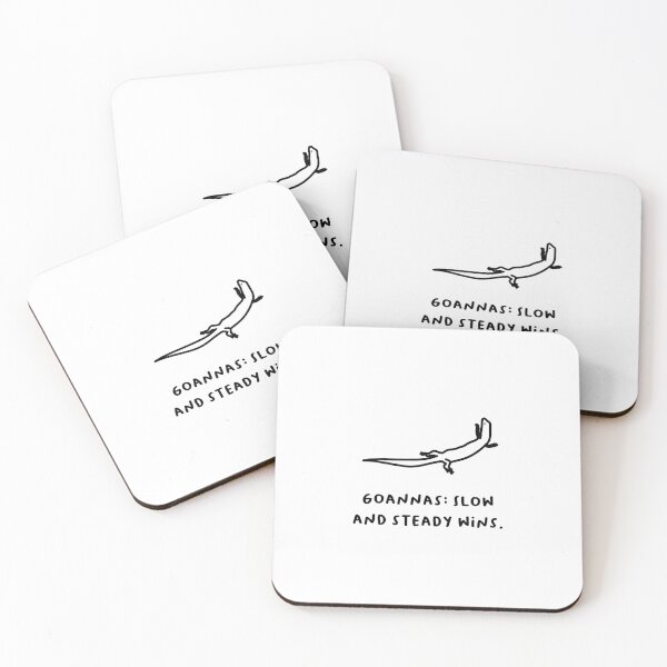 Item preview, "Goannas: Slow and Steady Wins." designed and sold by RM-Journey.