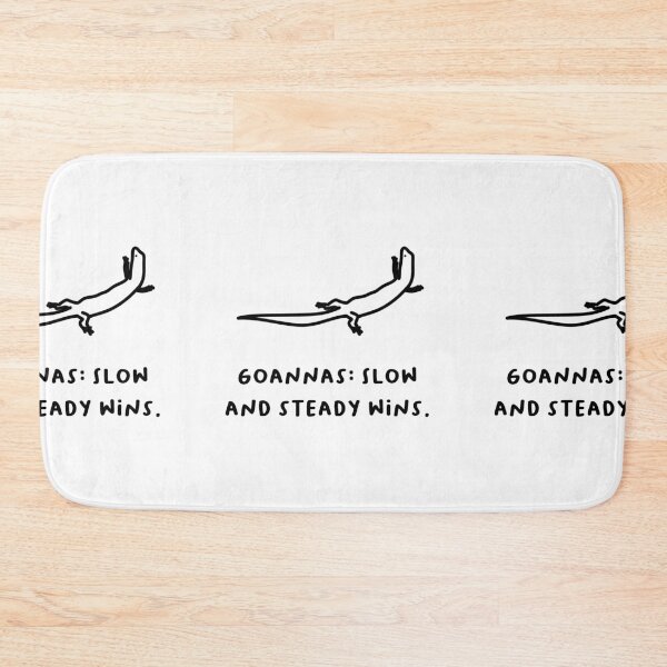 Item preview, "Goannas: Slow and Steady Wins." designed and sold by RM-Journey.