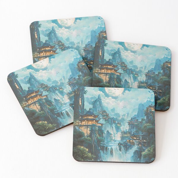 Item preview, Moonlit Cascades of Serenity designed and sold by shirley80935.