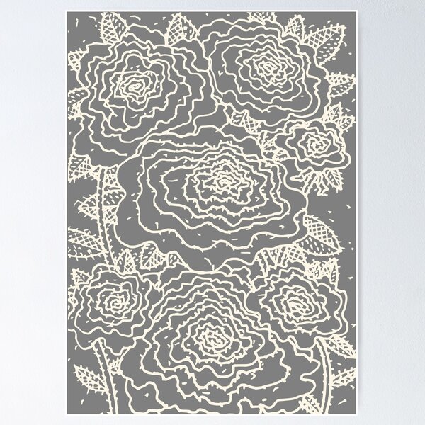 Item preview, winter flowers, designed and sold by Krzysztof Patalas.