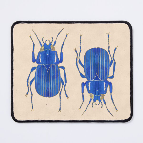 Item preview, Beetle - Indigo and Gold designed and sold by Olooriel.