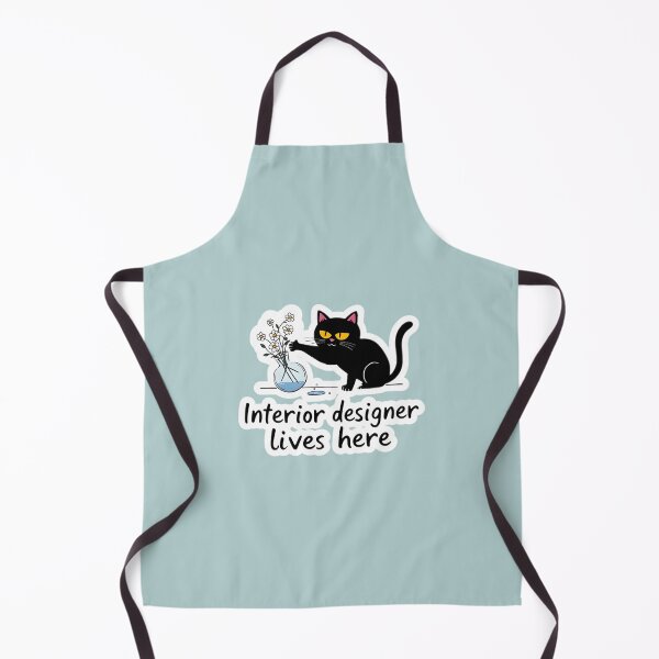 Item preview, Interior Design Cat designed and sold by elgatonocturno.