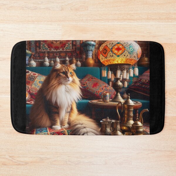 Item preview, Turkish Angora Cat 1 designed and sold by Sybille-Yates.