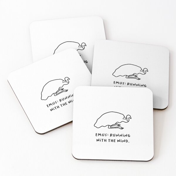 Item preview, "Emus: Running with the Wind." designed and sold by RM-Journey.