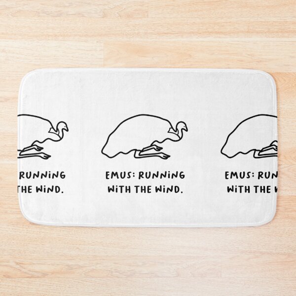 Item preview, "Emus: Running with the Wind." designed and sold by RM-Journey.