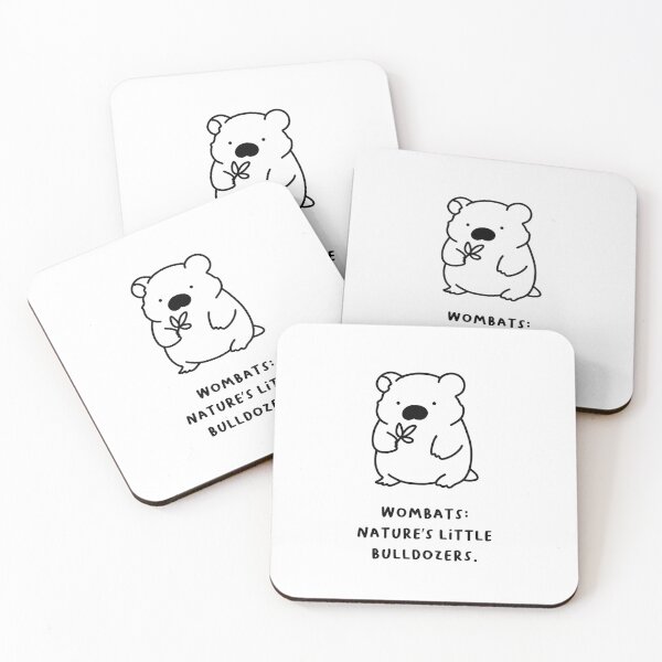 Item preview, "Wombats: Nature’s Little Bulldozers." designed and sold by RM-Journey.