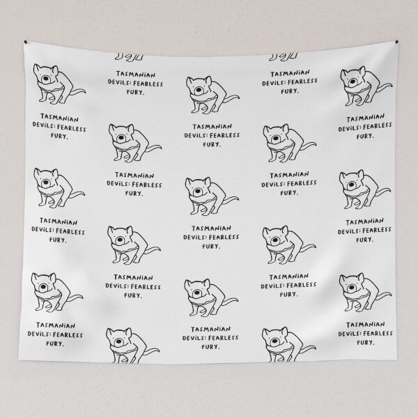 Item preview, "Tasmanian Devils: Fearless Fury." designed and sold by RM-Journey.