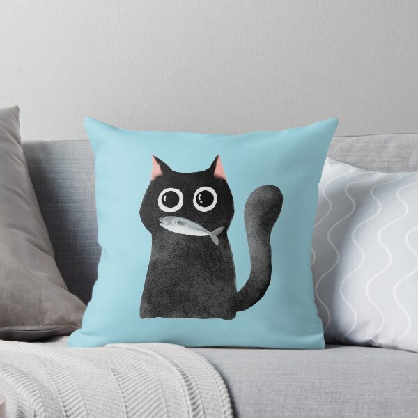 Item preview, hungry kitten angry kitten - cute cat - funny cat designed and sold by Randomnessy.