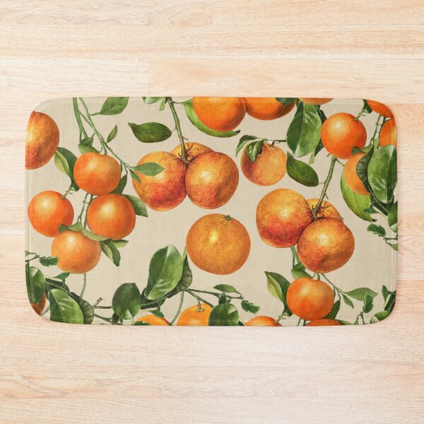 Item preview, Oranges and Floral Branches designed and sold by cadinera.