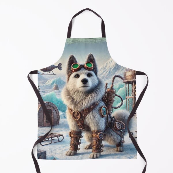 Item preview, Steampunk Eskimo Dog designed and sold by Sillytoe.