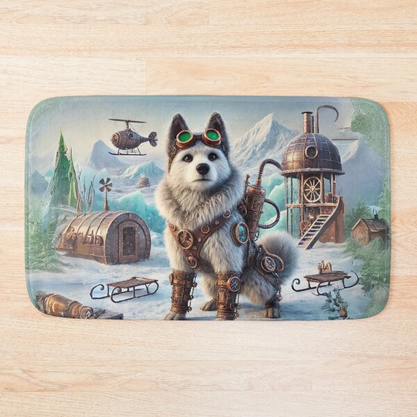 Item preview, Steampunk Eskimo Dog designed and sold by Sillytoe.