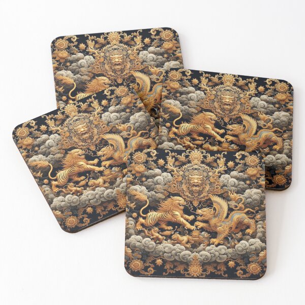 Item preview,   Lion vsTiger Traditional Chinese Painting designed and sold by Yas_oma.