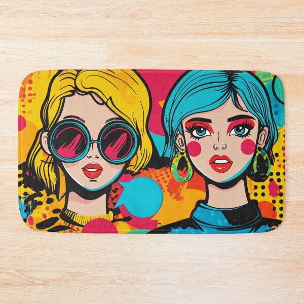 Item preview, Bold Pop Art Comic Book Characters  designed and sold by InkyFigment.