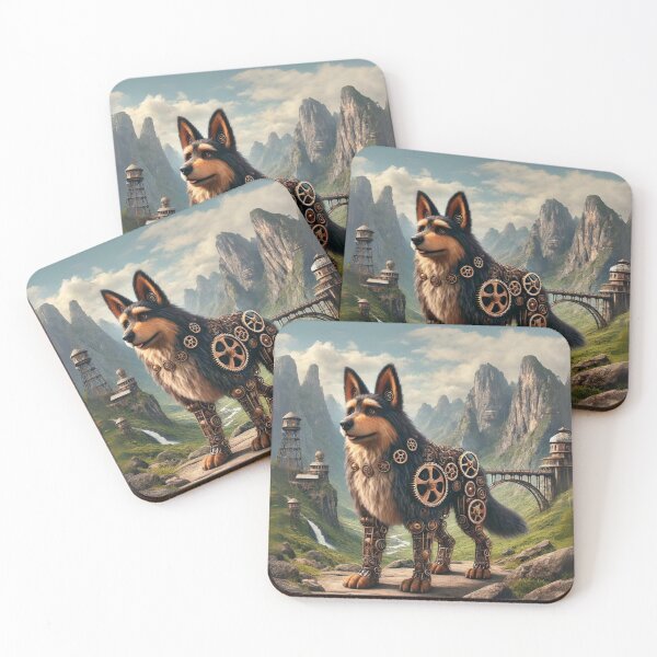 Item preview, Steampunk Estrela Mountain Dog designed and sold by Sillytoe.