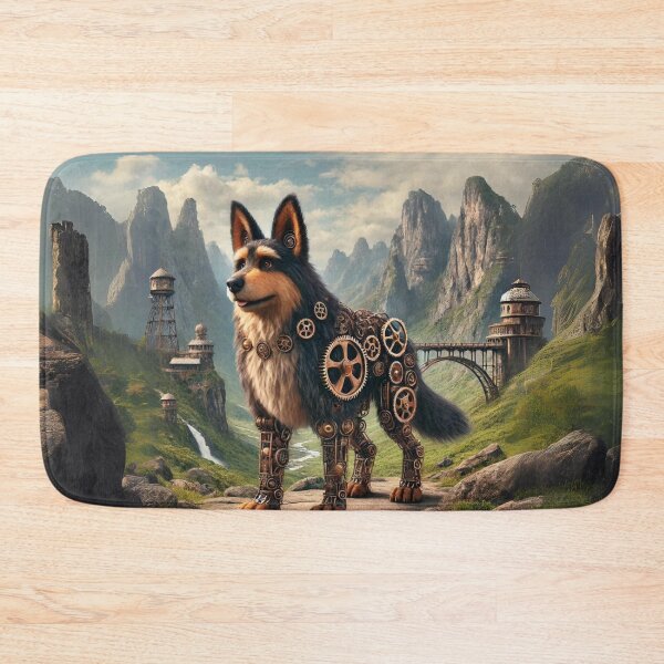 Item preview, Steampunk Estrela Mountain Dog designed and sold by Sillytoe.