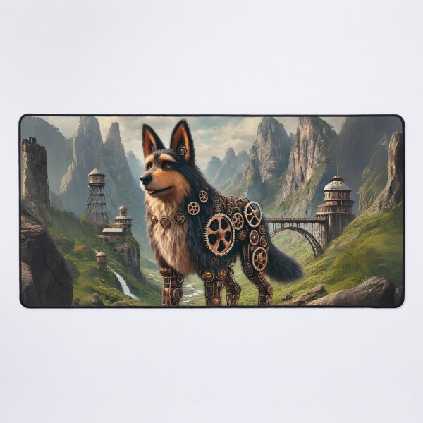 Item preview, Steampunk Estrela Mountain Dog designed and sold by Sillytoe.