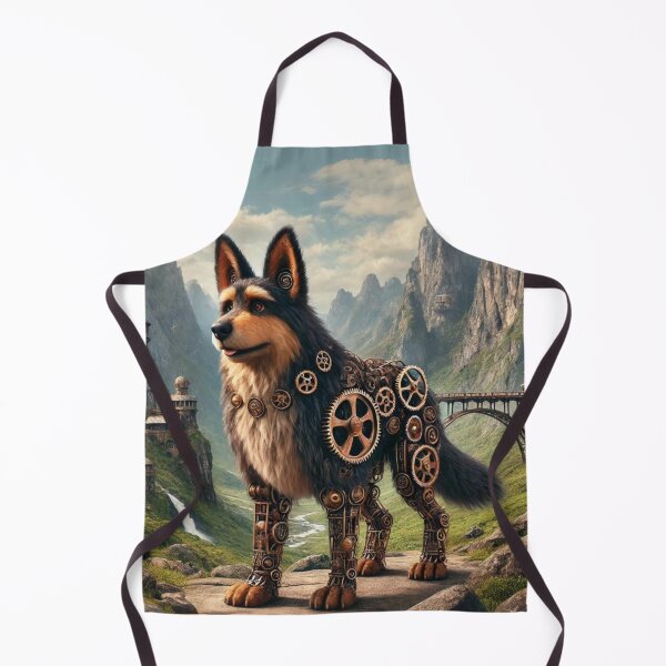 Item preview, Steampunk Estrela Mountain Dog designed and sold by Sillytoe.