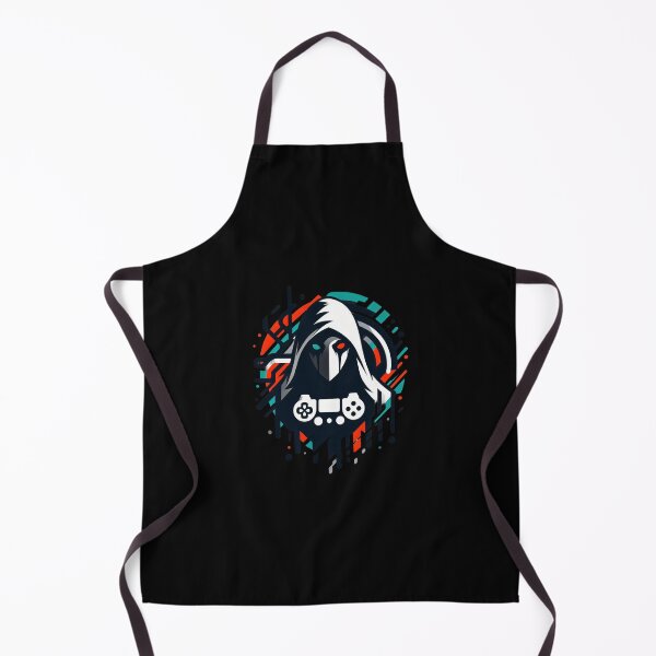 Item preview, Modern Horror Gamer - Abstract Minimalist Design with Bold Accents designed and sold by Mechanical-Artt.