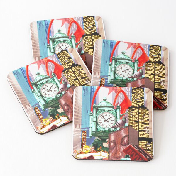 Item preview, Chicago Art Collage designed and sold by shelbyshaper.