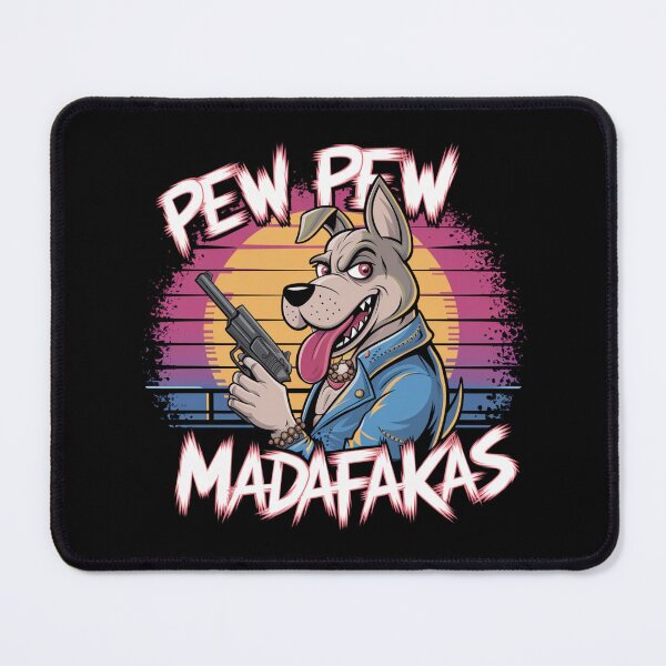 Item preview, Crazy PEWPEW dog designed and sold by Coollzone.