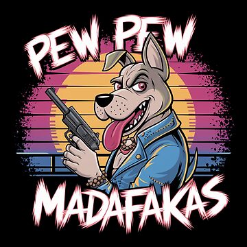 Artwork thumbnail, Crazy PEWPEW dog by Coollzone