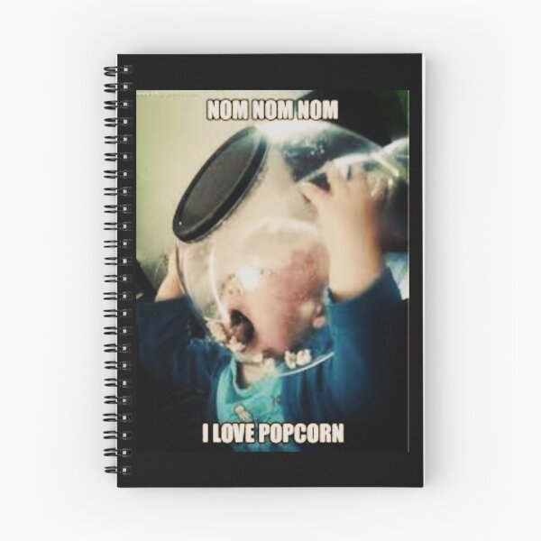 Artikelvorschau, Kid and Popcorn - Popcorn-Meme - Perfekt für Filmliebhaber und Snack-Enthusiasten entworfen und verkauft von Earth Nature Creations.