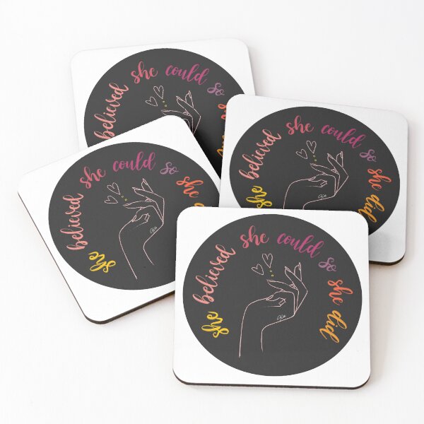 Item preview, She believed she could, so she did. designed and sold by GinColorist.