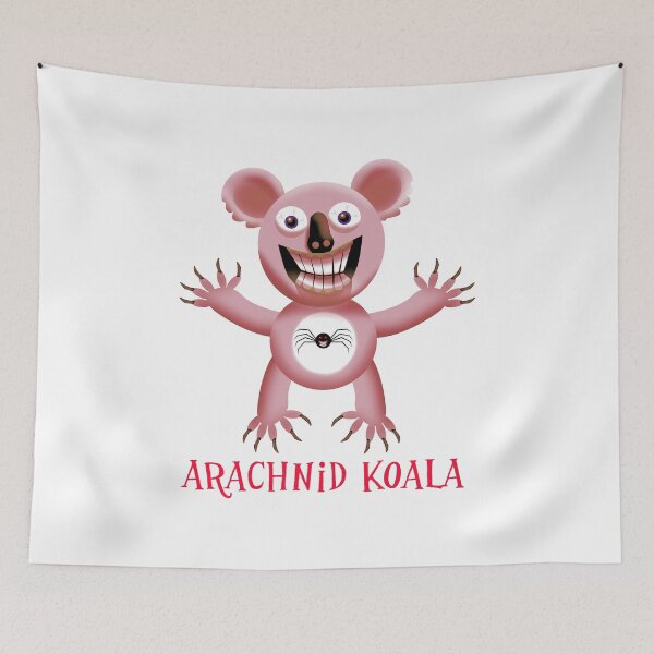 Aperçu de l'œuvre ARACHNID KOALA créée et vendue par wickedcartoons.