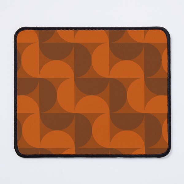 Item preview, SImple Midcentury Pattern Bowls Burnt Orange designed and sold by thepixelgarden.