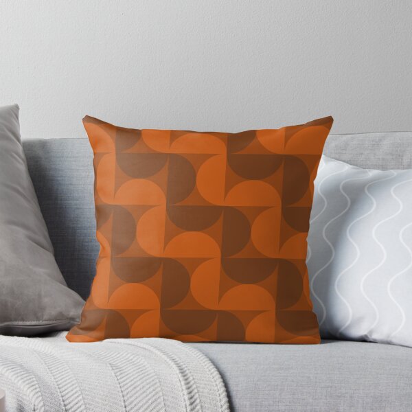 Item preview, SImple Midcentury Pattern Bowls Burnt Orange designed and sold by thepixelgarden.