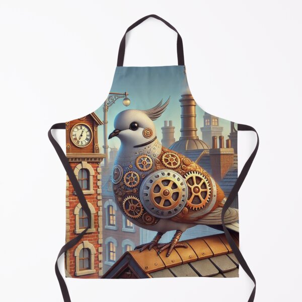 Item preview, Steampunk Eurasian Collared Dove designed and sold by Sillytoe.