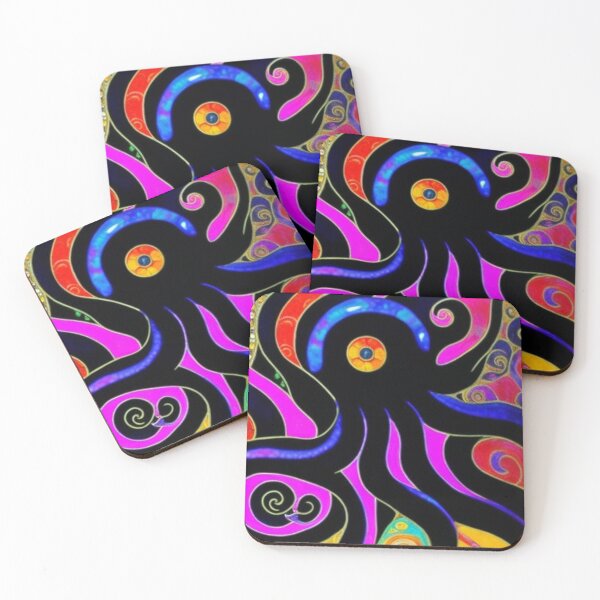 Item preview,  Abstract Octopus Art designed and sold by TheDarkWardrobe.