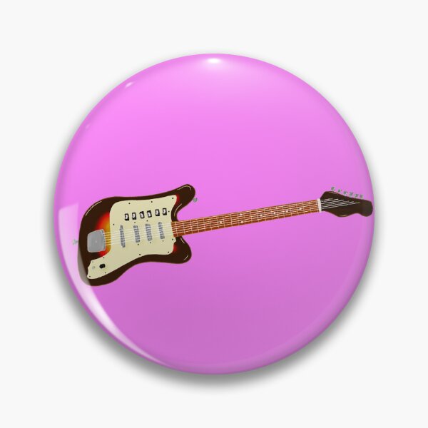 Item preview, Japanese Electric Guitar on Pink designed and sold by doctorradical.